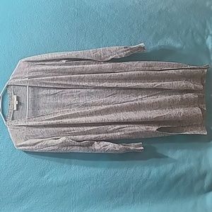 Loft Multi Color Duster Cardigan